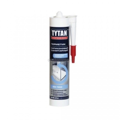 TYTAN Professional Герметик Силиконовый Санитарный белый 310мл